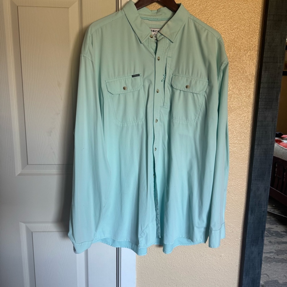 Men's Light Blue Button Down Shirt